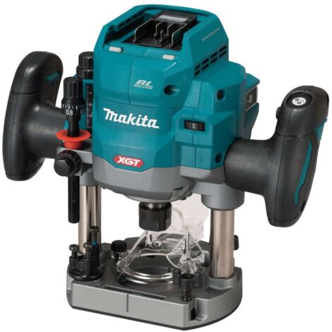 Makita Utensili - 40V AKU fresatrice superiore, senza batteria e caricabatterie RP001GZ