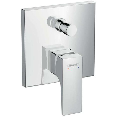 Hansgrohe Metropol - Miscelatore ad incasso per vasca da bagno con combinazione di sicurezza, cromo 32546000