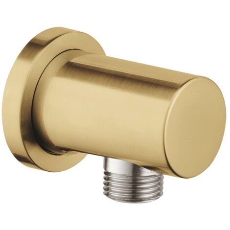 Grohe Rainshower - Presa d'acqua a muro, Cool Sunrise spazzolato 27057GN0