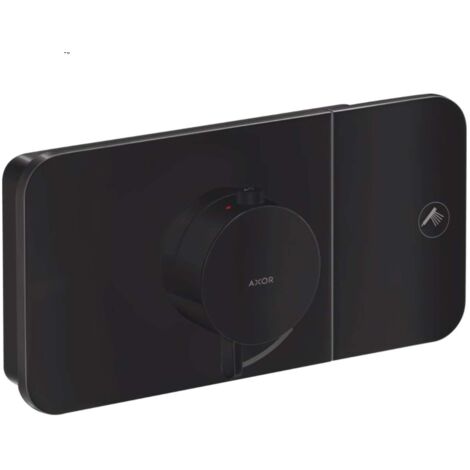 Axor One - Termostato per 1 apparecchio, nero opaco 45711670 (1/3)