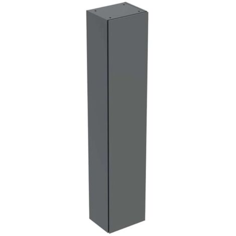 Geberit iCon - Mobiletto alto, 180x36x29 cm, anta singola, cardini a sx/dx, lava 502.316.JK.1 (1/2)