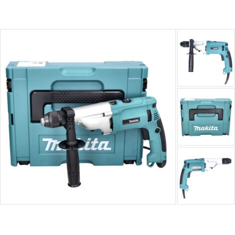 Makita Hp2071j 2900giri-min Senza Chiave 1010w 2500g Nero, blu, Argento Trapano (1/5)