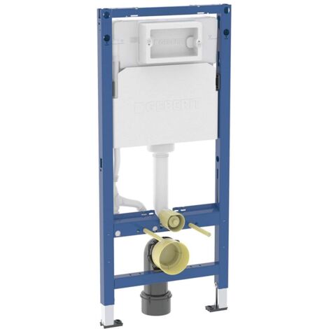Geberit Duofix - Elemento di montaggio per WC sospeso, 112 cm, con cassetta di scarico Delta da incasso 12 cm 458.129.00.2
