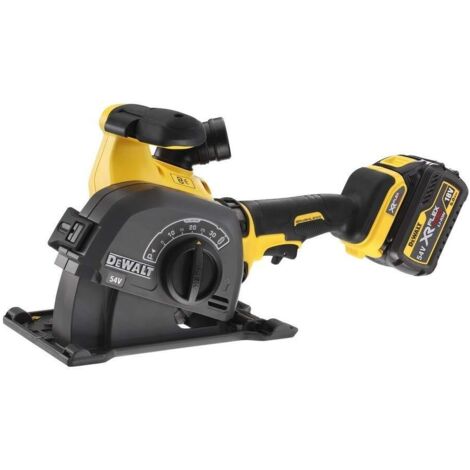 Scanalatrice per calcestruzzo senza spazzole DEWALT XR Flexvolt 54V 2Ah - DCG200T2-QW