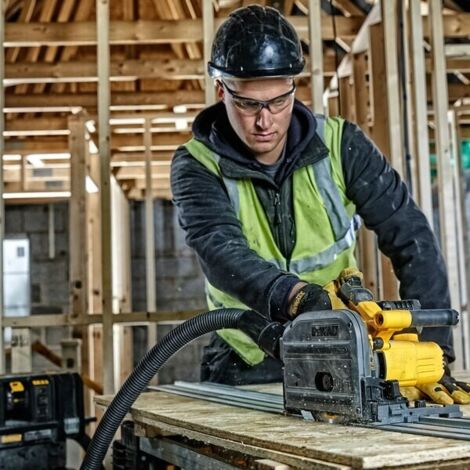 DeWALT Utensili - Sega ad immersione AKU 54V 165 mm, 2x batteria 6,0 Ah FLEXVOLT, caricabatterie DCS520T2R (1/5)