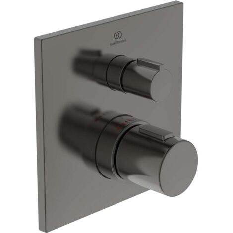 Ideal Standard CeraTherm - Miscelatore doccia termostatico ad incasso, Magnetic Grey A6956A5 (1/4)