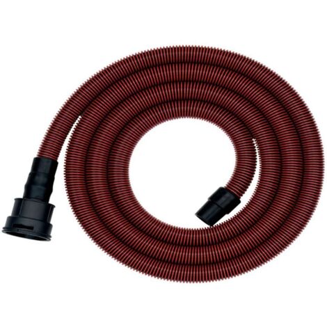 Metabo Tubo flessibile di aspirazione, Ø 27 mm, lunghezza 3,5 m, attacchi 58 mm /30 mm internamente/35 mm esternamente, antistatico - 631939000
