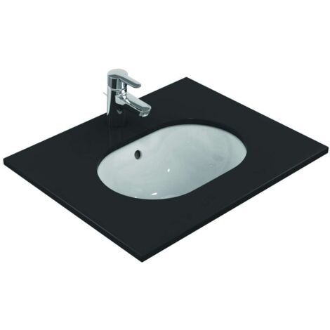 Ideal Standard Connect - Lavabo sottopiano 48x35 cm, con troppopieno, bianco E504601