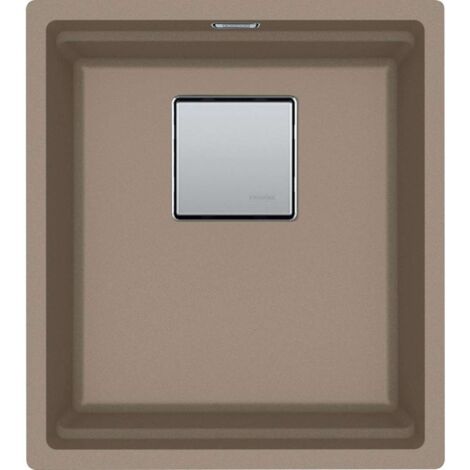 Franke Kubus 2 - Lavello in fragranite KNG 110-37, 41x46 cm, cashmere 125.0671.879 (1/2)