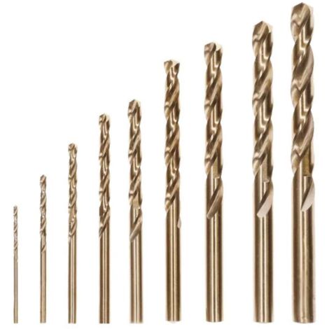 Bosch Accessori - Set di punte da trapano per metallo da 10 pezzi 2607019925