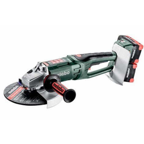Smerigliatrice angolare METABO WPB 36-18 LTX BL 24-230 QUICK - 4 batterie 8,0 Ah 18V + Caricabatterie - 613103810