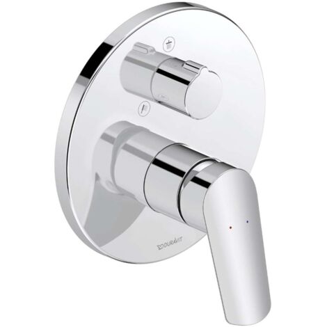 Duravit DuraStyle Basic - Miscelatore ad incasso per 2 utenze, cromo N14210012010 (1/2)