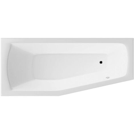 Aqualine Sanitari in ceramica - Vasca da bagno Opava 170x70x44 cm, sinistra, bianco C1770