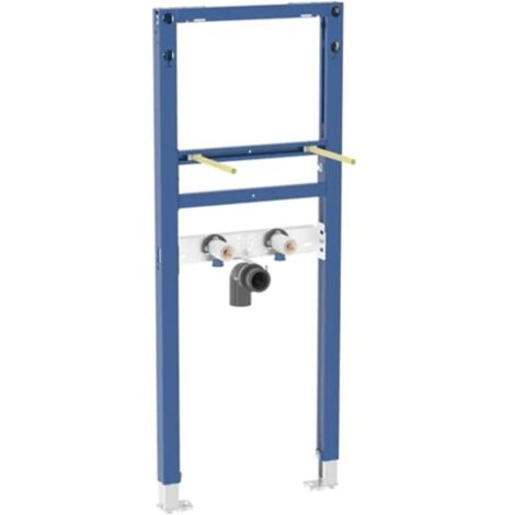 Geberit Duofix - Installazione a parete per lavabo, 112 cm, per rubinetteria da appoggio, design stretto 111.266.00.2