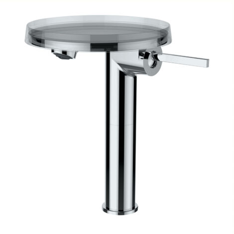 Laufen Kartell - Miscelatore a leva per lavabo a disco, cromato H3113380041101 (1/3)