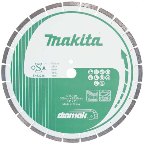Makita D-80070 Disco diamantato Diamak - 350x25,4 mm