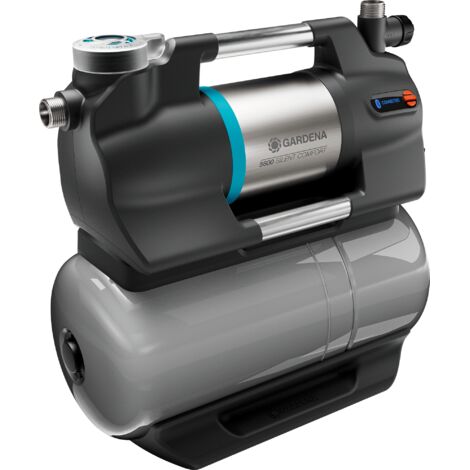 GARDENA Autoclave SilentComfort, 900 w 5600 l/h, serbatoio da 25 litri, controllo via bluetooth, extra silenziosa (9067-20)