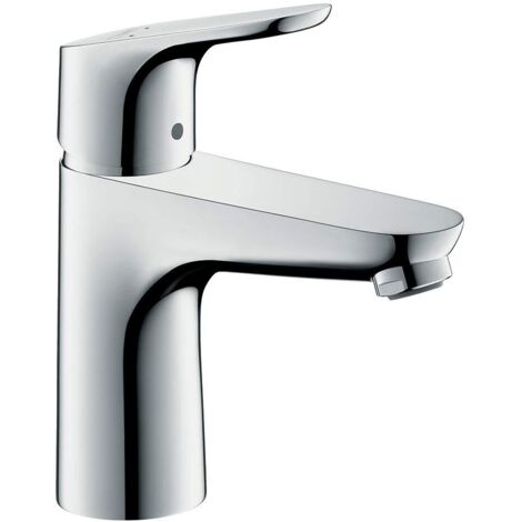 hansgrohe Focus Miscelatore monocomando lavabo 100 senza tirante, Cromo, 31517000 (1/5)