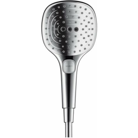 Hansgrohe Raindance Select E - Doccetta a mano 120, 3 getti, cromata 26520000
