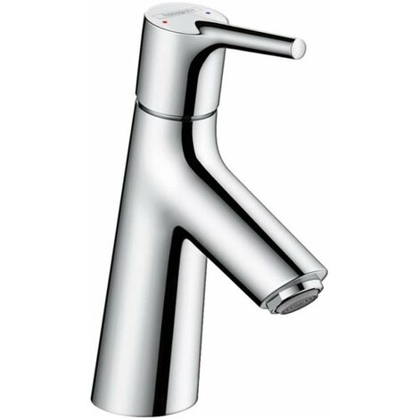 Hansgrohe Talis S - Miscelatore monocomando 80 per lavabo, con sistema di scarico, cromato 72010000