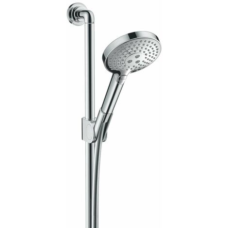 Axor Citterio - Set doccia Raindance Select S 120, 3 getti, asta saliscendi con flessibile, cromato 27991000 (1/5)