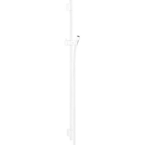 Hansgrohe Unica'S - Asta saliscendi 90 cm con flessibile doccia, bianco opaco 28631700