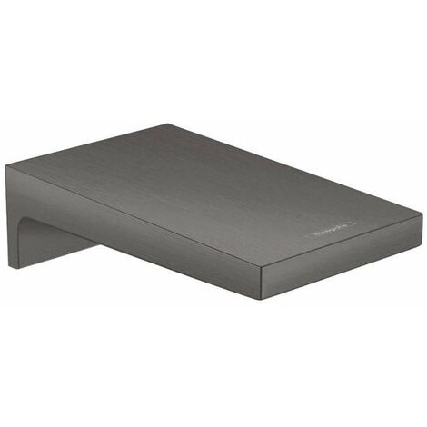 Hansgrohe Metropol - Bocca di erogazione per vasca da bagno, cromo nero spazzolato 32543340