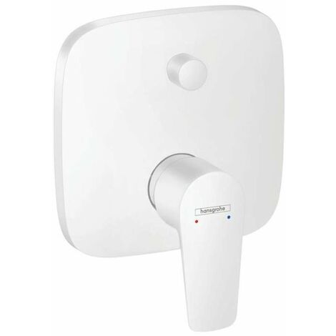 Hansgrohe Talis E - Miscelatore ad incasso per vasca da bagno, bianco opaco 71745700 (1/3)