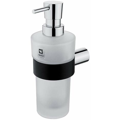 Wenko dispenser sapone davos, nero opaco