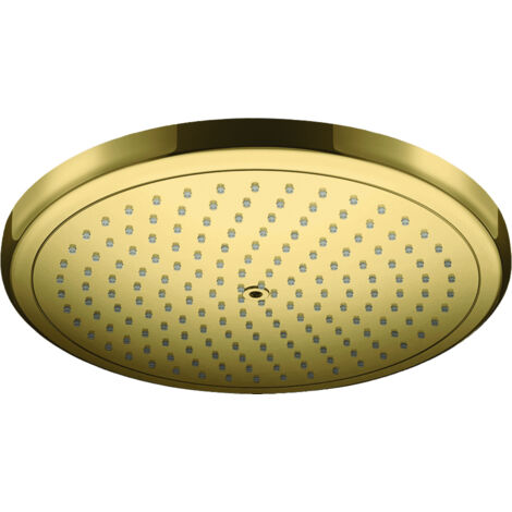 Hansgrohe Croma - Soffione doccia 280, EcoSmart, color oro lucido 26221990 (1/3)