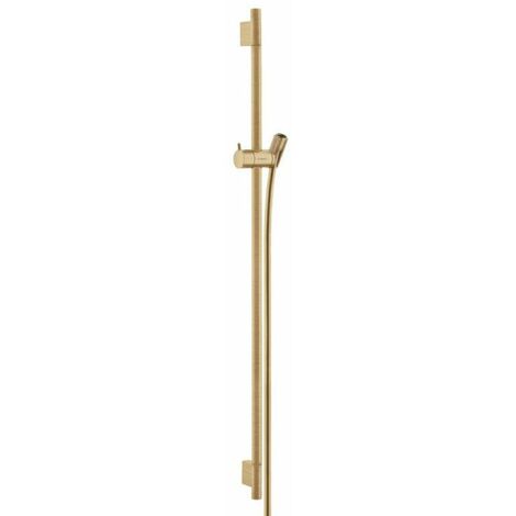 Hansgrohe Unica'S - Asta saliscendi  90 cm con flessibile doccia, bronzo spazzolato 28631140
