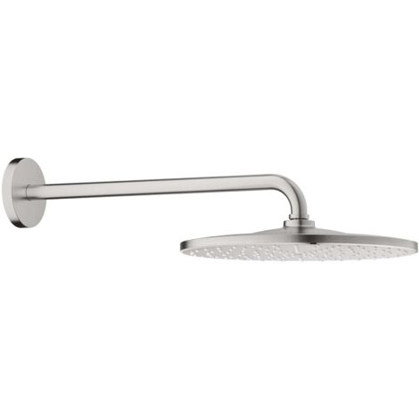 Grohe Rainshower Mono - Soffione doccia, diametro 31 cm, supersteel 26558DC0 (1/2)