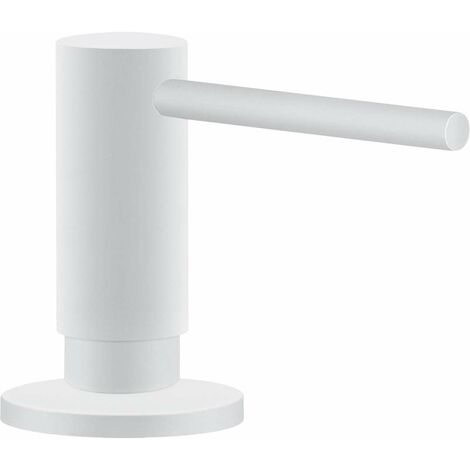 Franke Active - Dispenser di sapone liquido, 300 ml, bianco opaco 119.0547.905