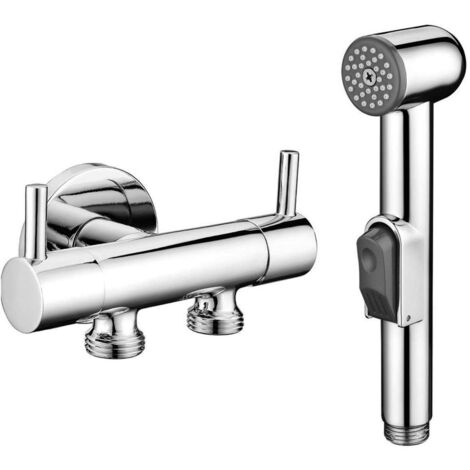 Kit Bidet Portatile Noir - Doccetta Manuale Con Tubo | Ottone Antiruggine | Ideale Per Igiene Intima - Foto 4