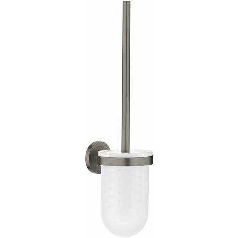 Grohe Essentials - Set pulizia WC, grafite scura spazzolata 40374AL1 (1/2)