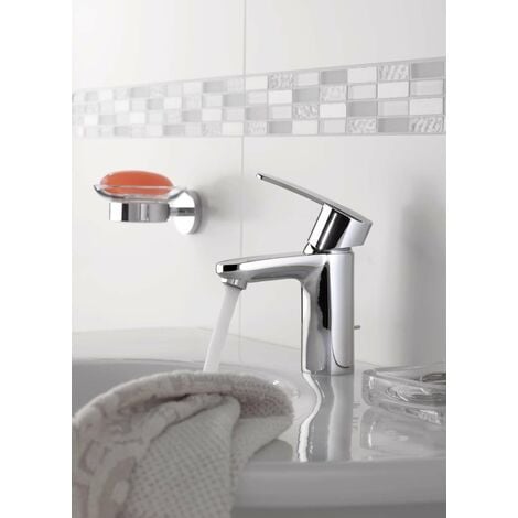 ESSENTIALS, Mensola bagno in vetro Grohe