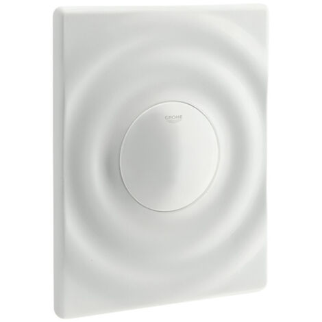 Pannello di controllo SURF per cassetta WC da incasso, 156 x 197 mm bianco
