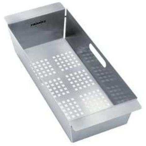Franke Accessori - Vassoio, 150x325x80 mm, acciaio inox 112.0057.214
