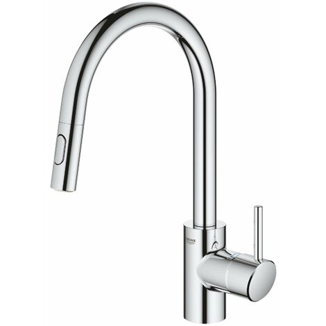 Grohe Get - Miscelatore per lavello con doccetta multigetto