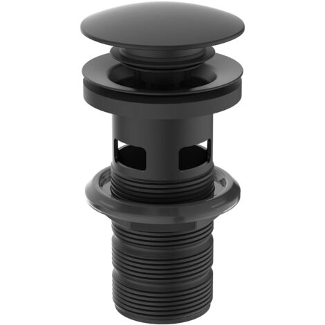 Ideal Standard Accessori - Piletta Click-Clack, nero E1482XG (1/3)