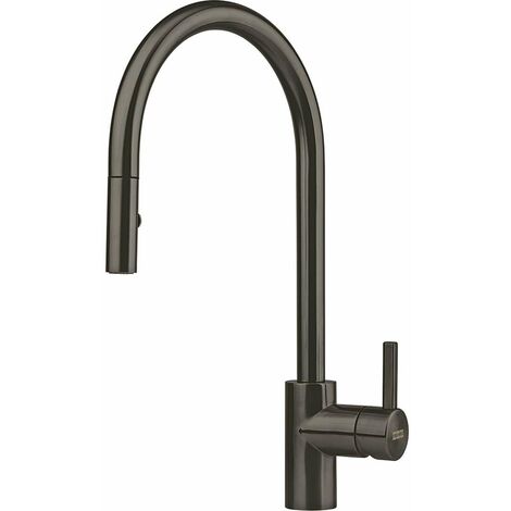 Franke Eos Neo - Miscelatore da lavello FC 0045.503 con bocca di erogazione estraibile, antracite 115.0628.256