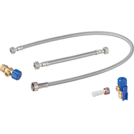 Geberit Monolith - Set di allacciamento idrico inferiore, 3/8" e 1/2" 131.013.00.1
