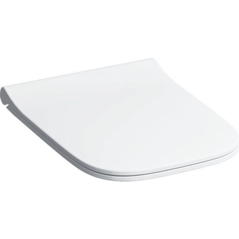 Geberit Smyle Siège de WC Slim avec couvercle, sandwich, (1/6)