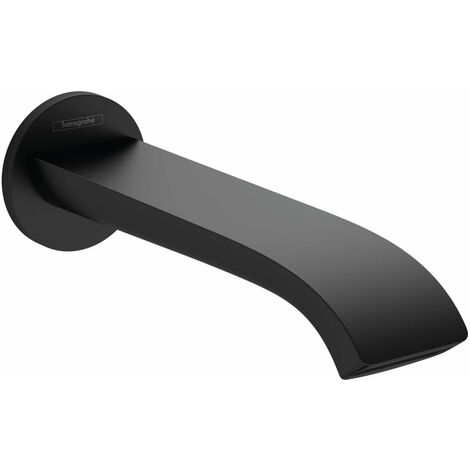 Hansgrohe Vivenis - Bocca di erogazione per vasca da bagno, nero opaco 75410670