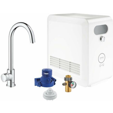 Grohe Blue Professional - Rubinetto per lavello Mono con sistema di filtraggio e refrigerazione, cromato 31302002 (1/5)