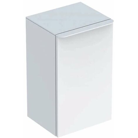 Geberit Smyle Square - Armadietto laterale, cardini a destra, bianco lucido 500.359.00.1 (1/3)