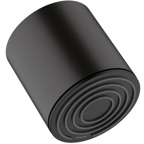 Hansgrohe Pulsify S - Soffione doccia 105, getto singolo, nero opaco 24130670