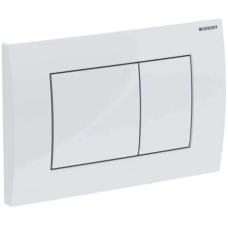 Geberit Delta30 - Placca di comando, bianco alpino 115.137.11.1