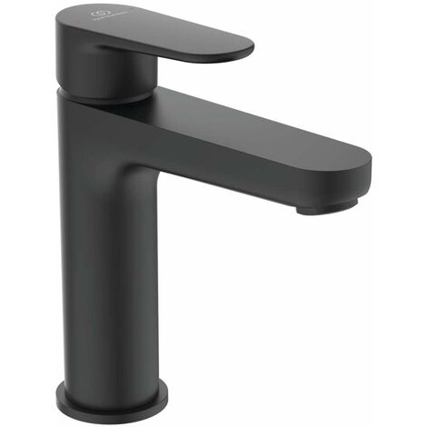 Ideal Standard Cerafine O - Miscelatore per lavabo, con piletta Click-clack, nero BD131XG