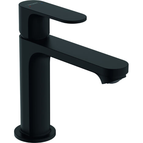 Hansgrohe Rebris S - Miscelatore da lavabo, con sistema di scarico, nero opaco 72517670